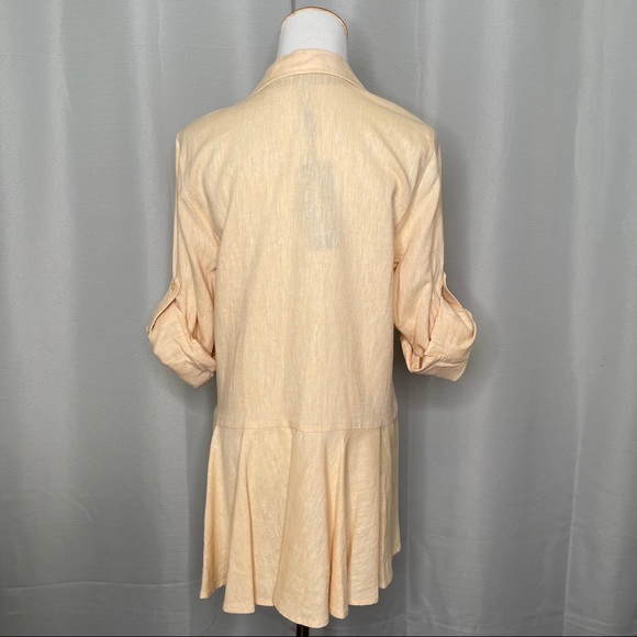 Karl Lagerfeld linen button down - Picture 2 of 6